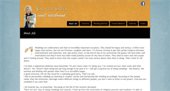 Desktop Screenshot of jvgcelebrant.com
