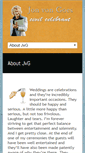 Mobile Screenshot of jvgcelebrant.com